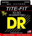 DR Strings Tite Fit Electric Guitar Strings Front View